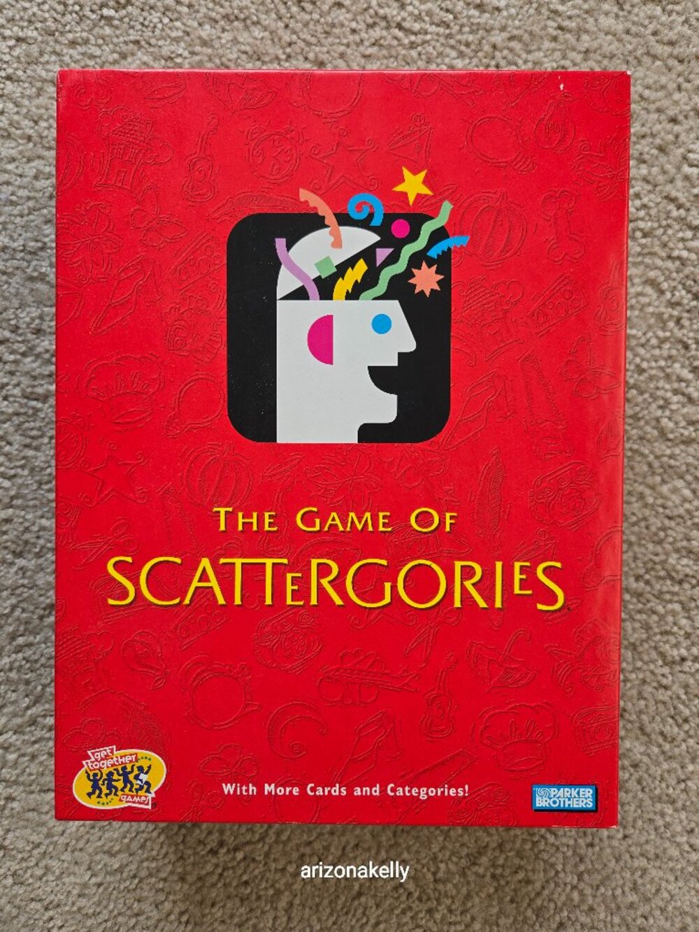 Scattergories Game--LIKE NEW